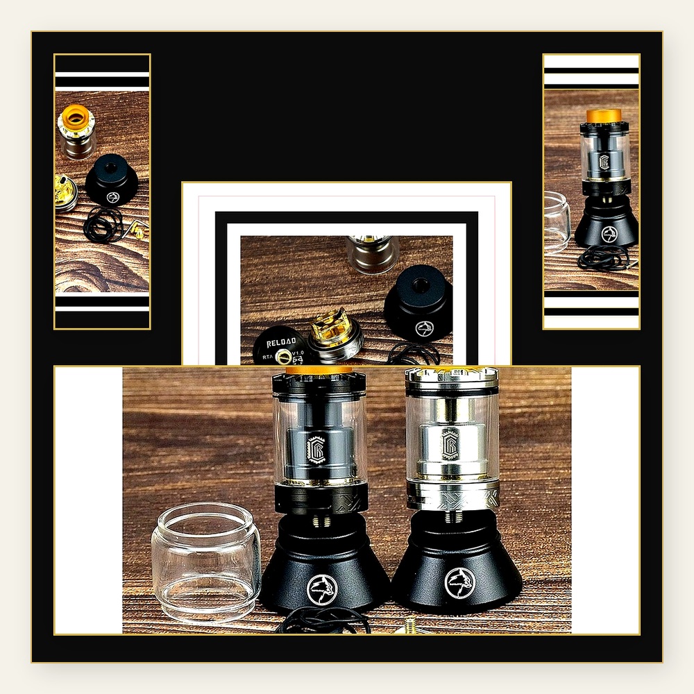 ReLoad RTA 24mm 3.5ml Top Fill - Vape Accessory review and price